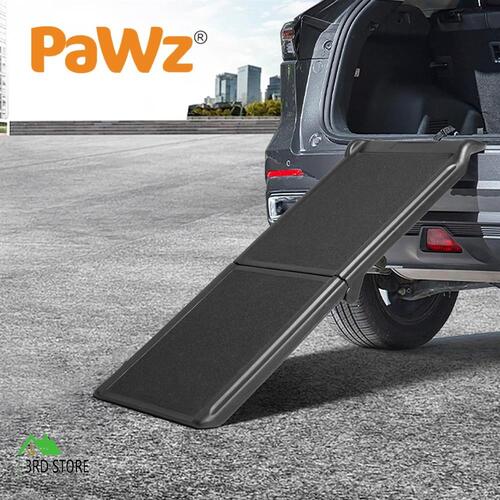 PaWz Pet Ramp Dog Steps Stairs Travel Foldable Portable Non-slip 50kg capacity