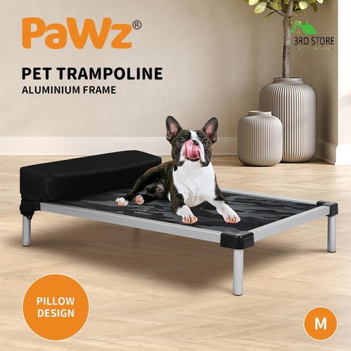 PaWz Pet Trampoline Aluminium Frame M Camoflauge Medium