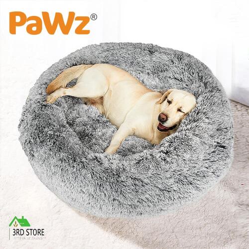 PaWz Pet Bed Memory Foam Dog Donut Charcoal X-Large