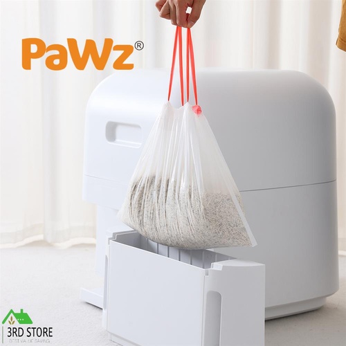 PaWz Waste Bag 10 Rolls Disposable Replacement Refill For Smart Cat Litter Box