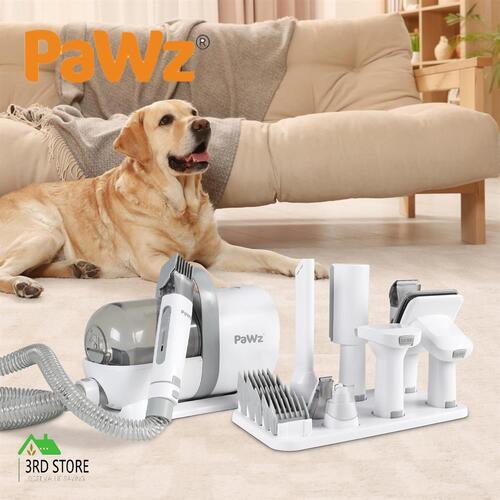 Pawz Pet Grooming Kit Vacuum Dog Cat Hair Dryer Remover Clipper Brushes Cleaning
