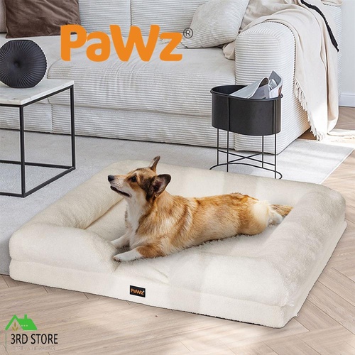 PaWz Memory Foam Pet Sofa Bed Cushion Dog Cat Mattress Washable Removable