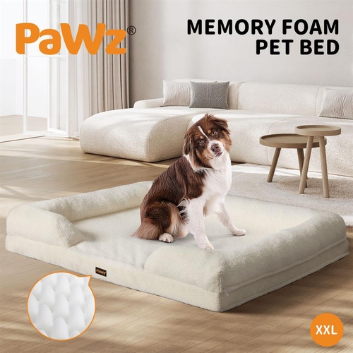PaWz Memory Foam Pet Sofa Bed Cushion Dog Cat Mattress Washable Removable xxl