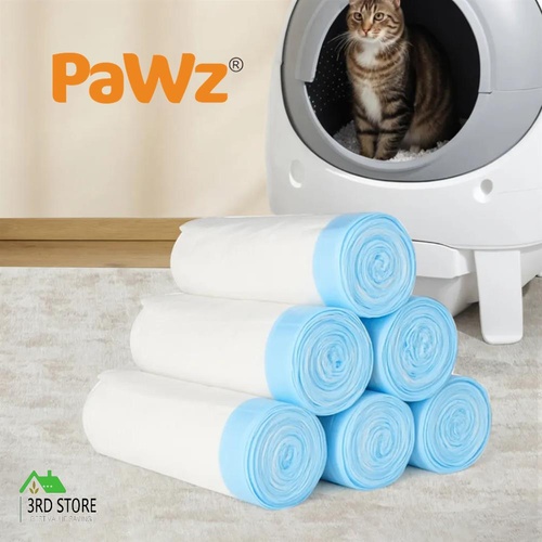 Pawz Waste Bag 10 Rolls Disposable Replacement Refill For Smart Cat Litter Box