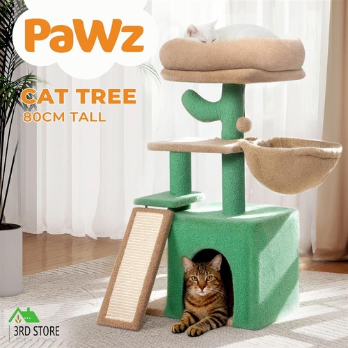 Pawz Cat Tree Tower Scratching Post Scratcher Kitten Condo House Play Bed Toys