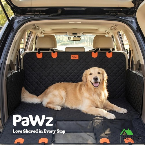 Pawz Dog Car Seat Cover Pet Back Seat Hammock Safety Protector Waterproof