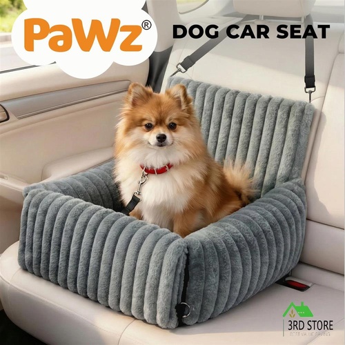 Pawz Dog Car Seat Booster Portable Travel Safety Cosy Pet Bed Washable Non Slip
