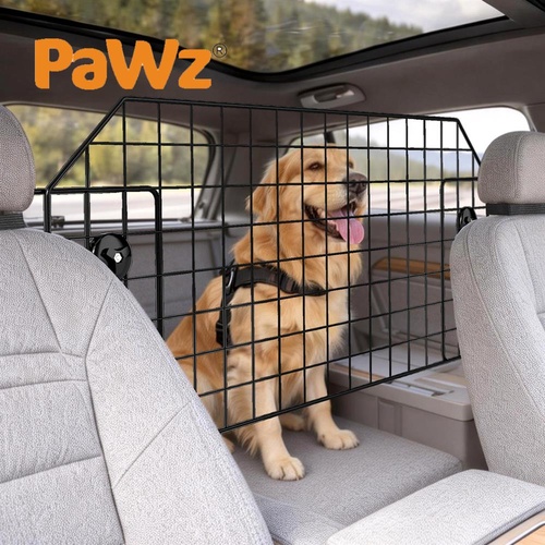 Pawz Pet Car Barrier Dog Gate Safety Guard Dividers Adjustable for SUV Vehicles