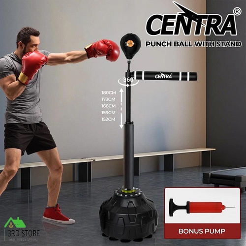 Centra Boxing Bag Reflex Freestanding Spinning Arm Speed Ball Punching Training