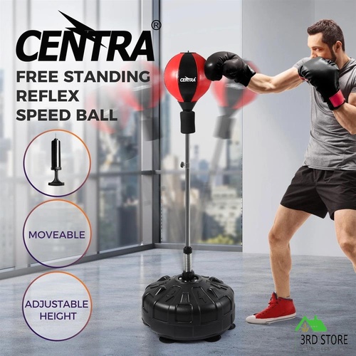Centra Boxing Punching Bag Speed Ball Free Standing Reflect Reaction Training