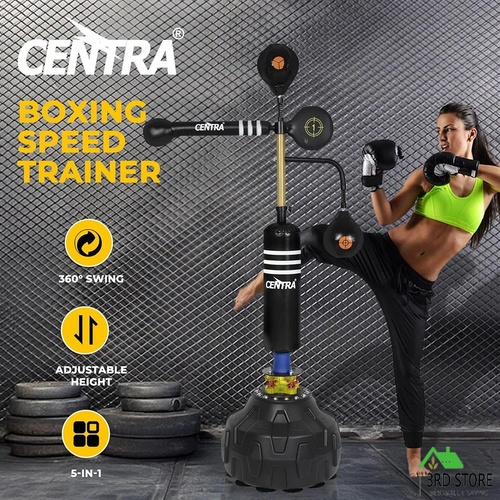 Centra Boxing Speed Ball Free Standing Punching Bag Reflect Reaction Training