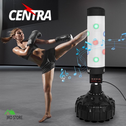 Centra Punching Boxing Bag Stand Electronic Counter Music LED Kick Gym Traning