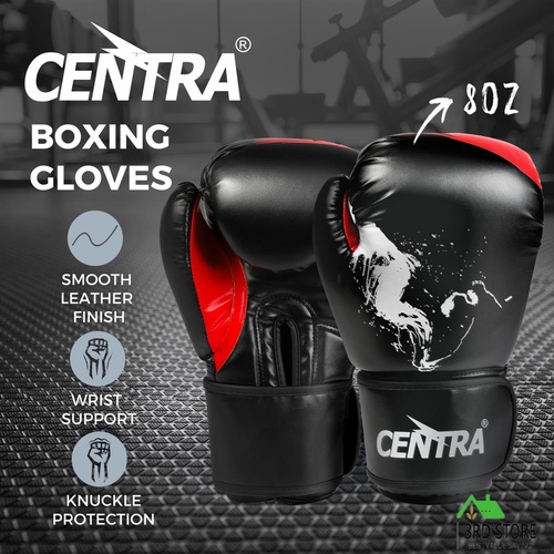 Centra Boxing Gloves MmA Training Fight Punch Bag Sparring Kickboxing 8OZ