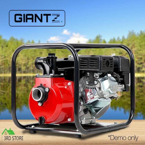 Giantz Petrol Water Pump 2" High Flow Water Transfer Fire Fighting Irrigation