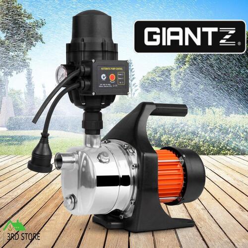 Giantz Stage 800W Garden Water Pump High Pressure Tank Rain Farm Irrigation