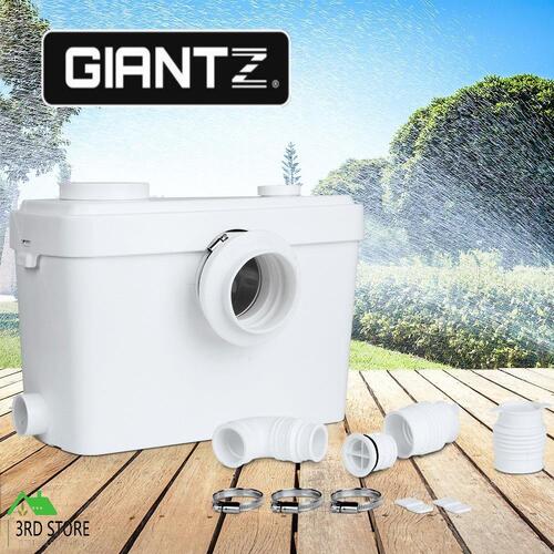 Giantz Macerator Sewerage Pump Waste Water Marine Toilet Disposal Unit Laundry