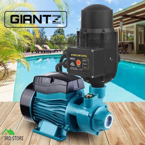 RETURNs Auto Peripheral Water Pump Electric Clean Garden Farm Rain Tank Irrigation QB60
