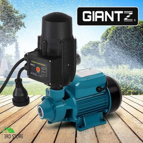 Giantz Auto Peripheral Pump Clean Water Garden Farm Rain Tank Irrigation QB60