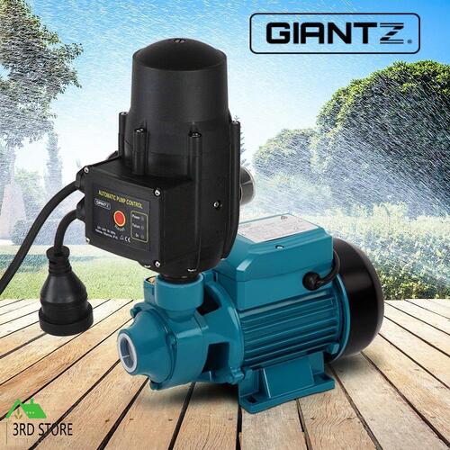 Giantz Auto Peripheral Pump Clean Water Garden Farm Rain Tank Irrigation QB60
