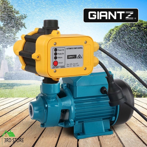 Giantz Peripheral Pump Auto Controller Clean Water Garden Farm Irrigation QB60