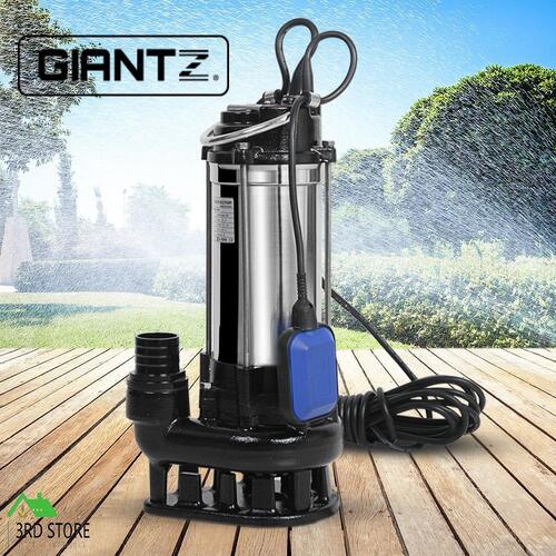 Giantz 2.7HP Submersible Dirty Water Pump Bore Sewage Septic Tank Well Sewerage