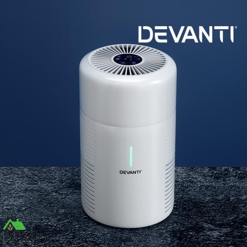 Devanti Air Purifier HEPA Filter Home Purifiers Dust Sensor PM2.5 Remover