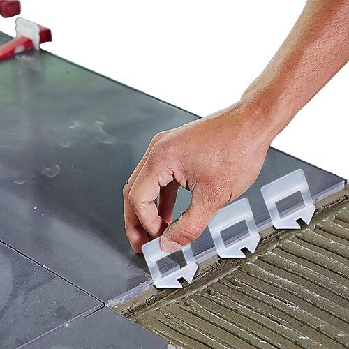 1000 Pcs 1MM Tile Leveling System Clips Levelling Spacer Tiling Tool Floor Wall