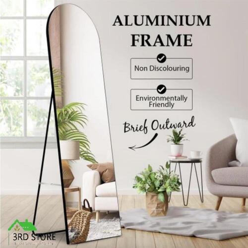 Arch Full Length Mirror Body Free Standing Hanging Floor Leaning for Bedroom Hal