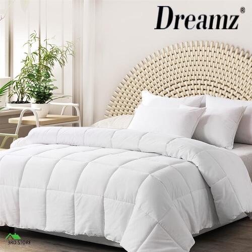 DreamZ Microfiber Quilt Doona Duvet Bedding Comforter Summer All Season Double
