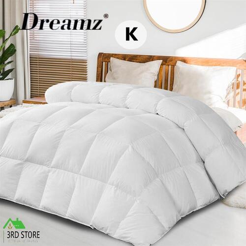 DreamZ Microfiber Quilt Doona Duvet Bedding Comforter Summer All Season King