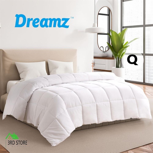 Dreamz Renewable Fiber Quilt Soft 200GSM Queen