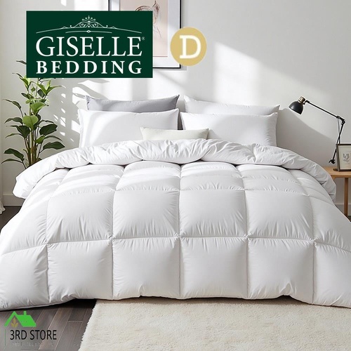 Giselle Bedding 700GSM Duck Down Feather Quilt Duvet Doona Winter Blanket Double