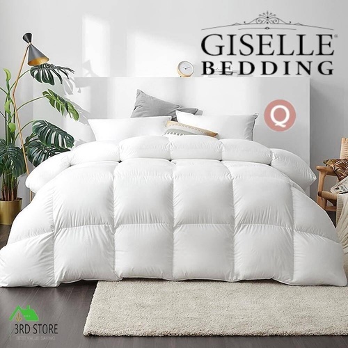 Giselle Duck Down Feather Quilt 700GSM Blanket Duvet Cover Doona Winter Queen