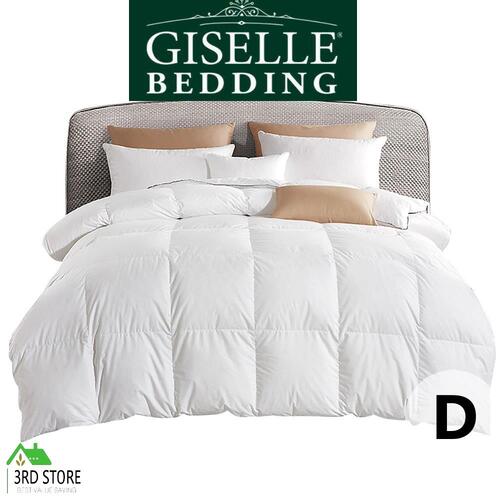 Giselle Goose Down Feather Quilt 700GSM Blanket Duvet Double All Season