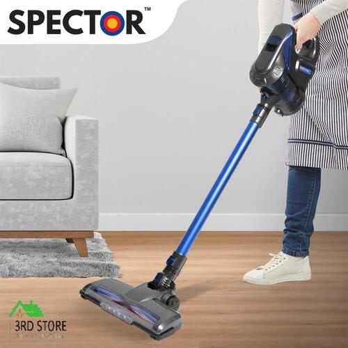 150W Handheld Vacuum Cleaner Cordless Stick Vac Bagless Rechargeable Wall
 Blue