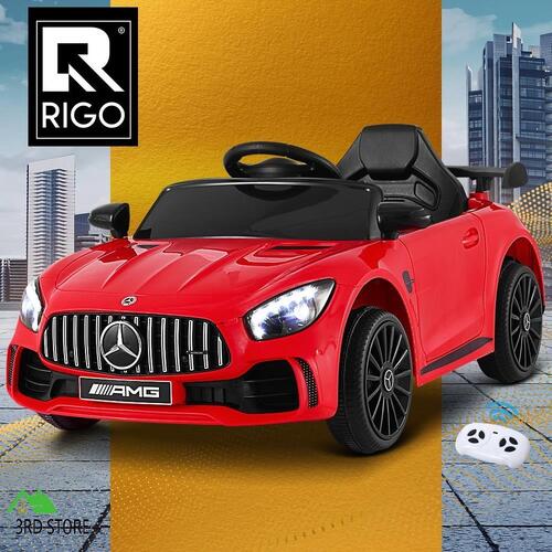 RETURNs Kids Ride On Car Mercedes-Benz AMG GTR Electric Toy Cars 12V Red