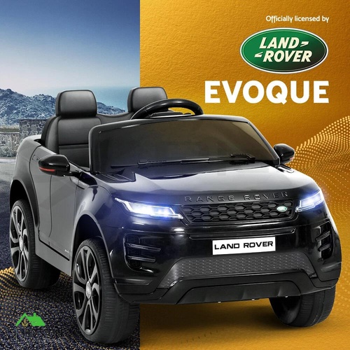 Kids Ride On Car Licensed Land Rover 12V Electric Car Toys Battery Remote Black