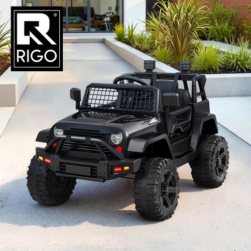 Rigo Kids Ride On Car Electric 12V Car Toys Jeep Battery Remote Control Toys BK
