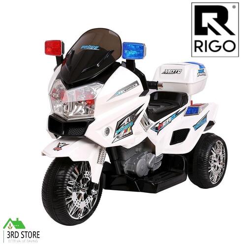 Rigo Kids Ride On Car Motorbike Electric S1K Inspired Police Patrol Cars Bike