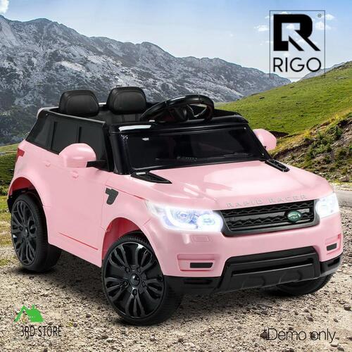 Rigo Kids Ride On Car 12V Electric Toys Battery w/ Remote MP3 LED Lights Cars