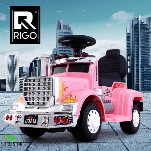 Rigo Kids Ride On Car Toys Electric Cars Battery Truck Childrens Motorbike