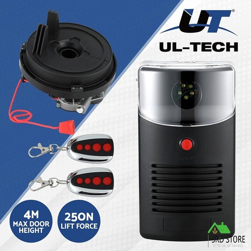 UL-tech Garage Roller Door Opener 250N Motor Auto Safety Reverse 220V