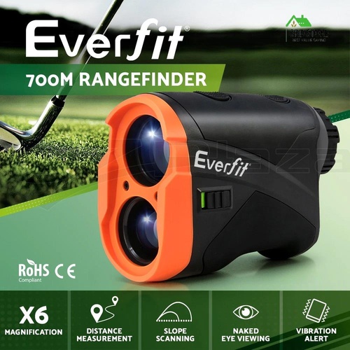 Everfit Golf Rangefinder 700M Laser Range Finder Distance Slope Angle Vibration