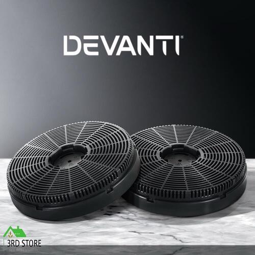 Devanti Rangehood Range Hood Filter Ductless Carbon Charcoal Replacement X2