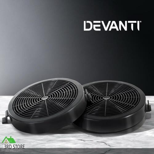 Devanti Range Hood Rangehood Carbon Charcoal Filter Replacement X2 A Pair