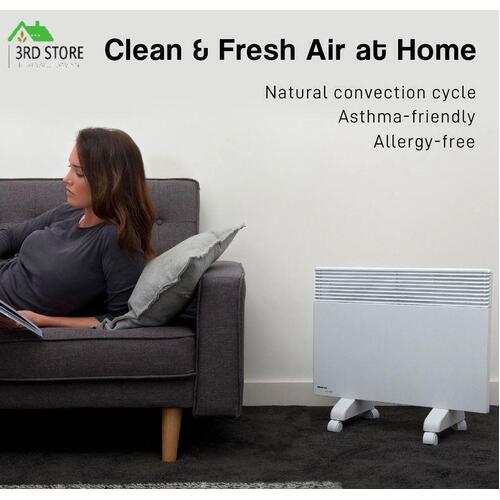 Noirot 1500W Spot Plus Panel Heater with Timer & WiFi with Castors Included