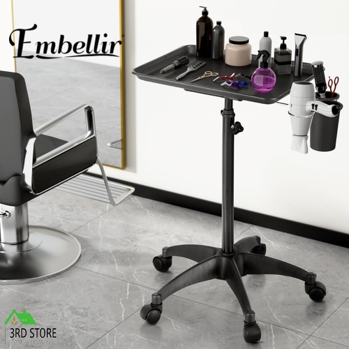 Embellir Salon Trolley Cart Spa Beauty Rolling Tray Hairdressing Storage 5-wheel
