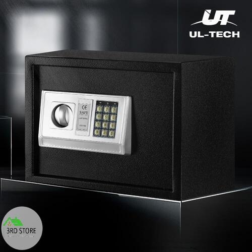UL-TECH 16L Electronic Digital Home Security Safe Safety Box Office Cash Deposit