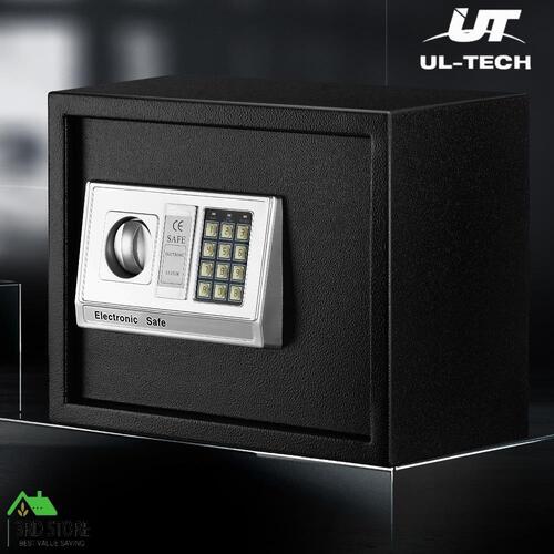 UL-TECH 20L Electronic Digital Home Security Safe Safety Box Office Cash Deposit