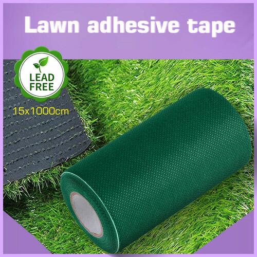 1 Roll 10Mx15cm Self Adhesive Artificial Grass Fake Lawn Joining Tape